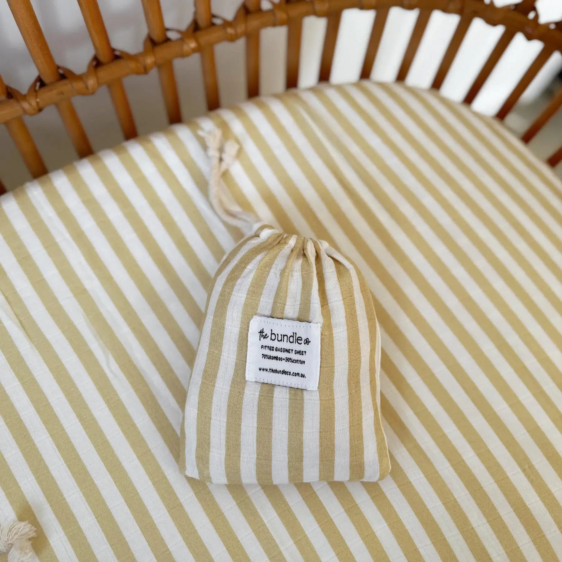 Bamboo bassinet fitted sheet best sale