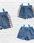 Playtime Cord Shorts Blue