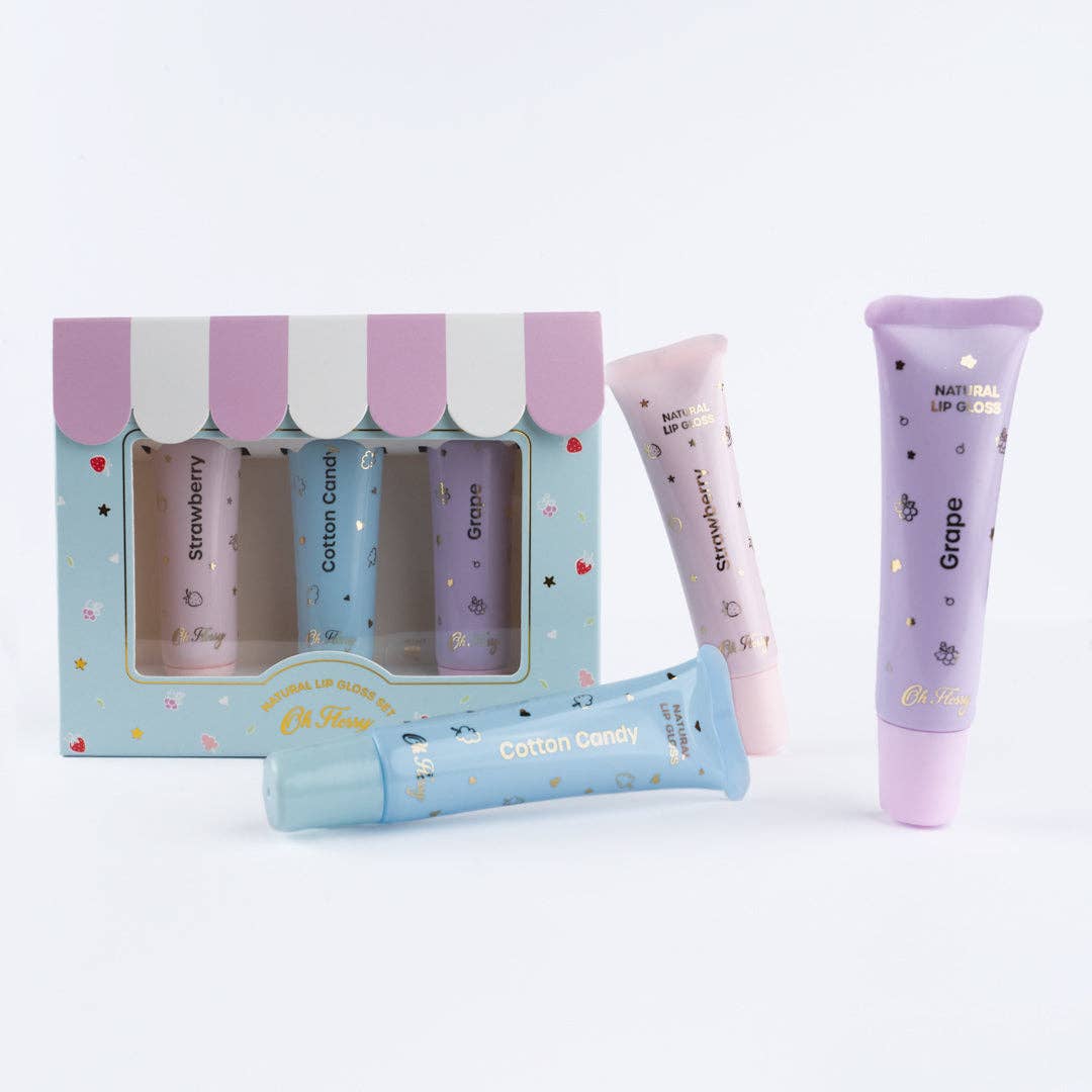 Natural Lip Gloss Set