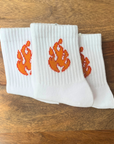 Cotton Flame Socks