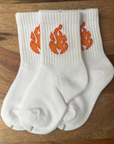 Cotton Flame Socks