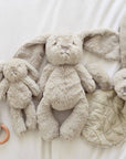 Ziggy Bunny Soft Cream Comforter Toy 30cm