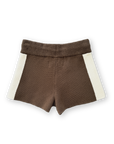 Milano Knitted Shorts - Cafe