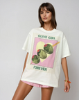 Olive Girl Oversized