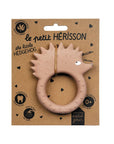 Natural rubber teether Hedgehog