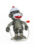 Z WindUps Jump Roping Sock Monkey, Skippy