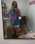 Mermaid supersize Acid Wash Oversize T-Shirt PRE ORDER