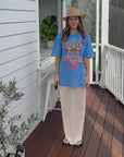 Mermaid Acid Wash Oversize T-Shirt PRE ORDER