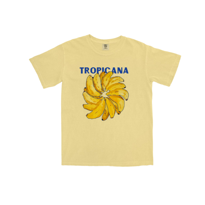 Club Tropicana -Banana Tee Boxy Style